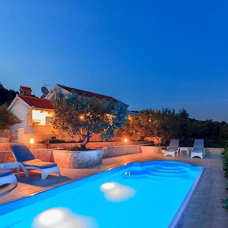 Traditional Dalmatian Stone House By The Sea オクルグ・ゴルニ エクステリア 写真